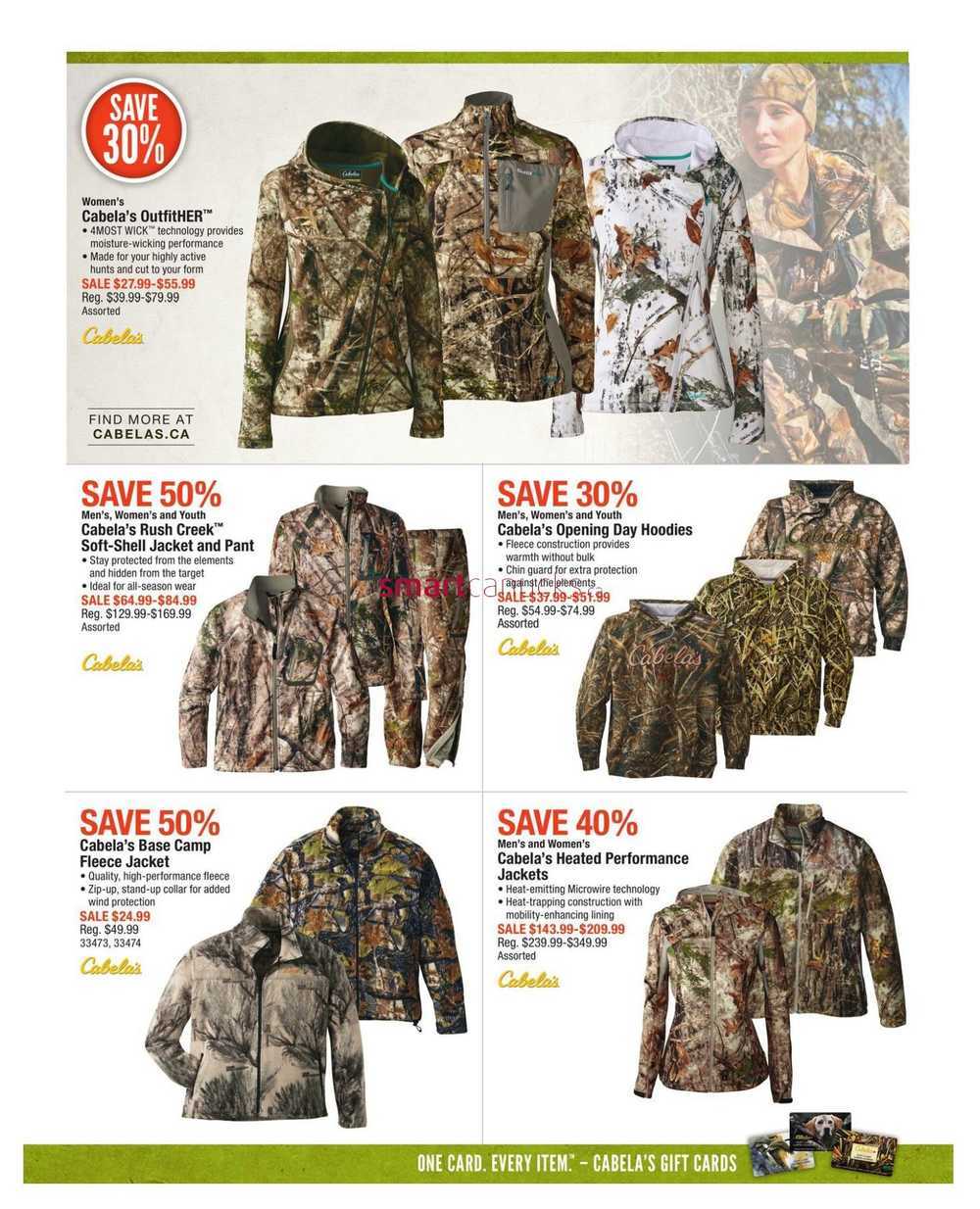 Cabela's Flyer October 6 to 19