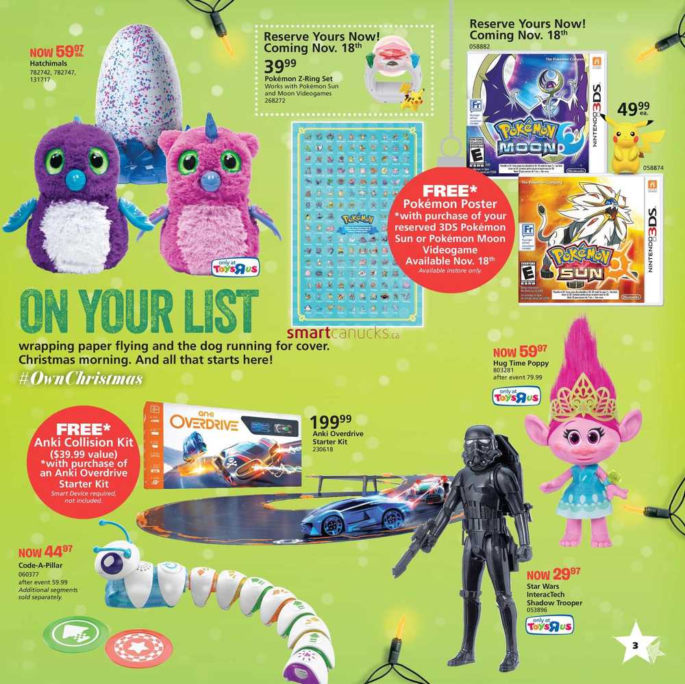 Toys R Us Toy Book November 4 to 17