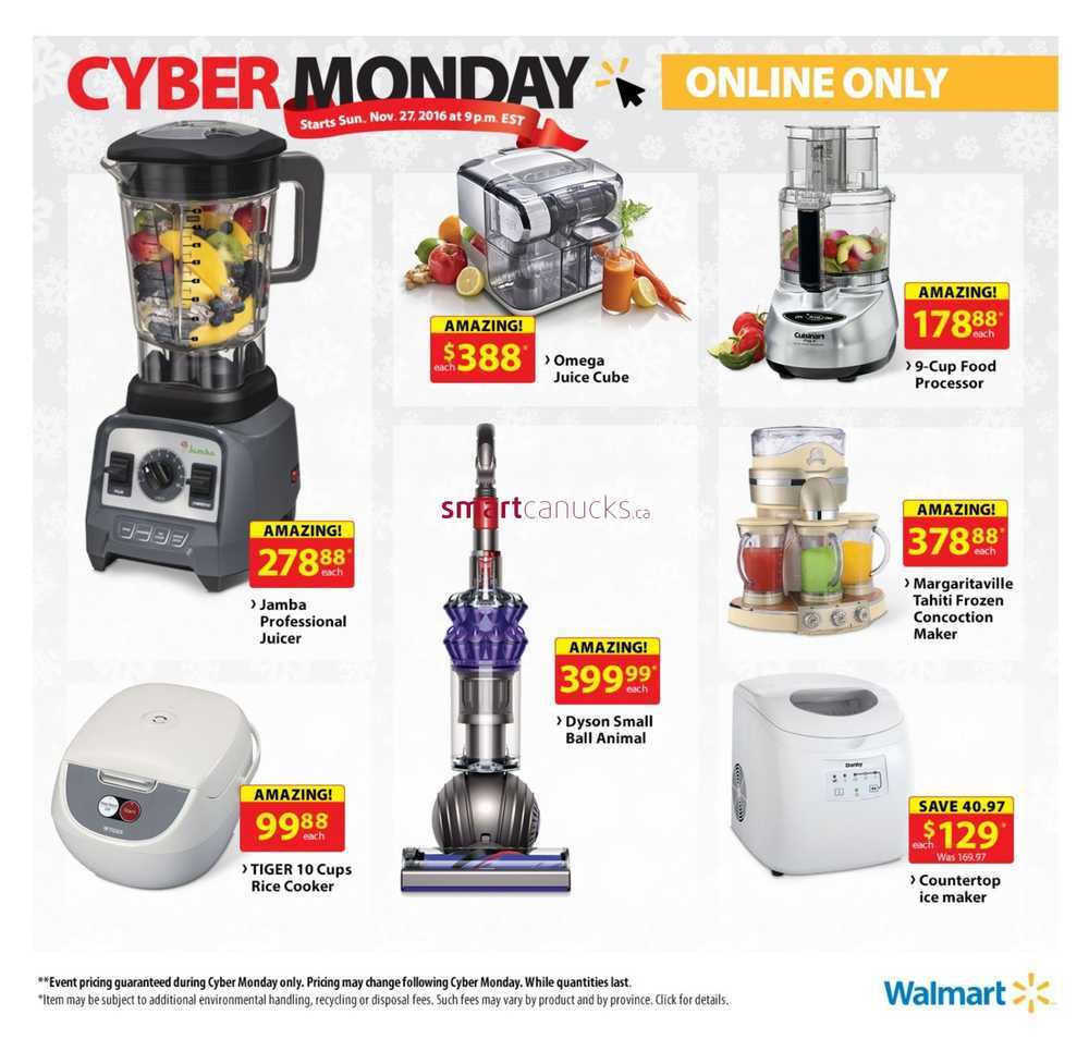 Walmart Canada Cyber Monday Flyer