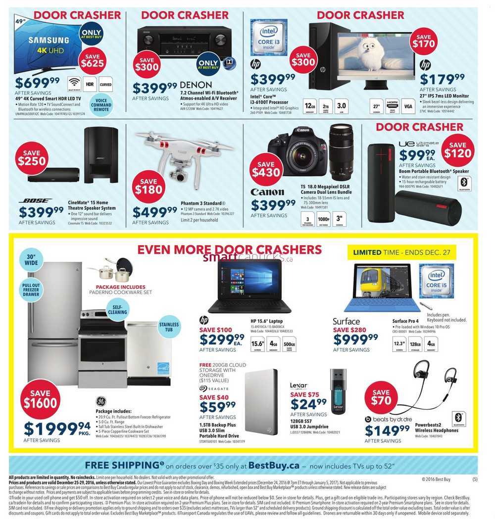 Best Buy Boxing Day Sale Flyer December 25 to 29, 2016