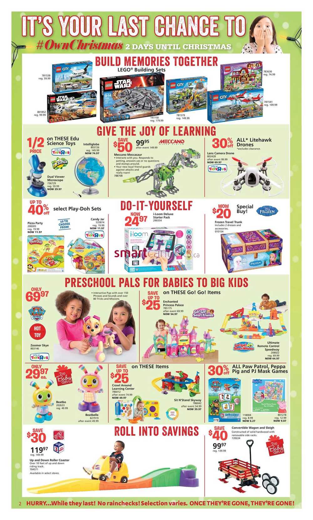 Toys R Us Flyer December 23 & 24