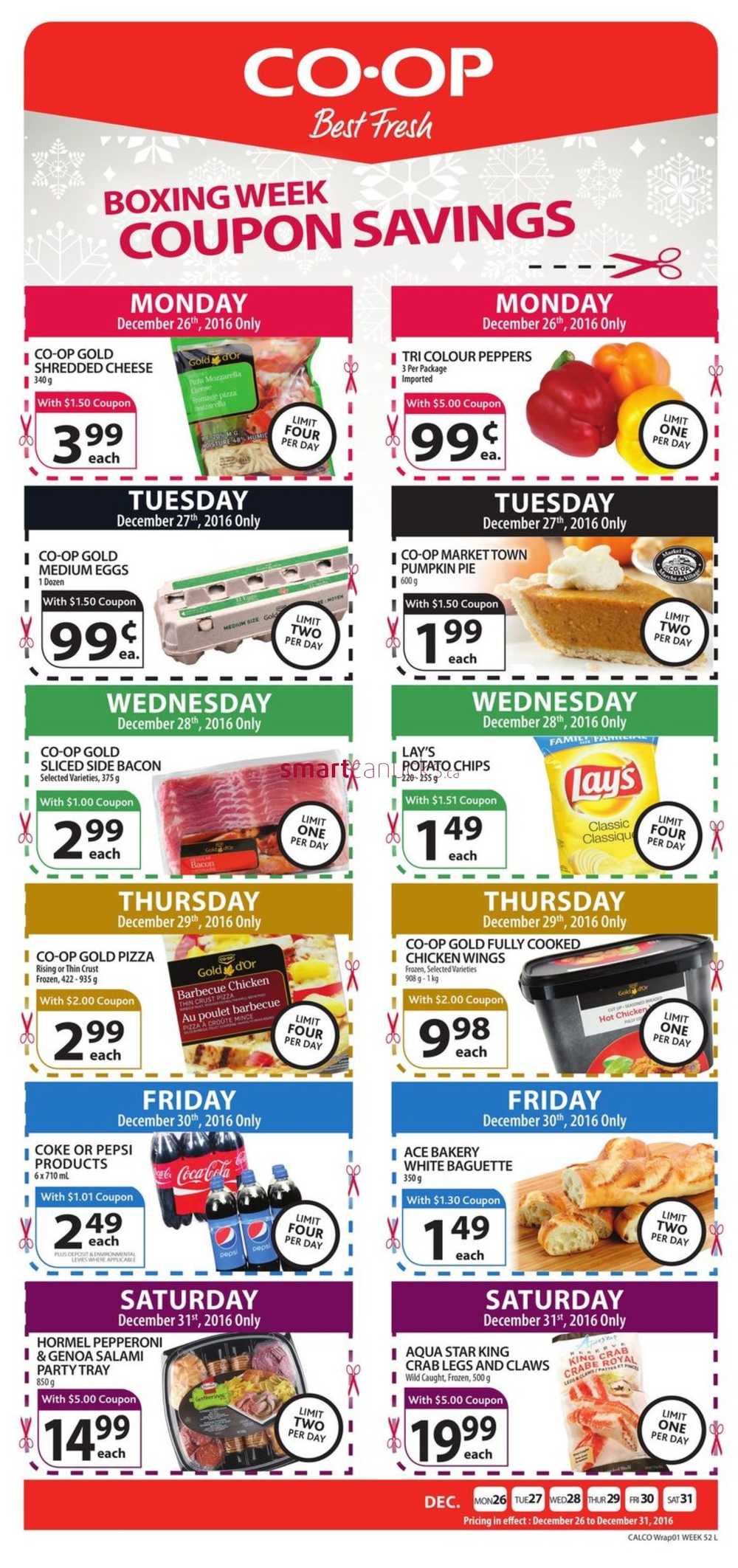 Calgary Co Op Boxing Week Coupon Savings Flyer December 26 To 31