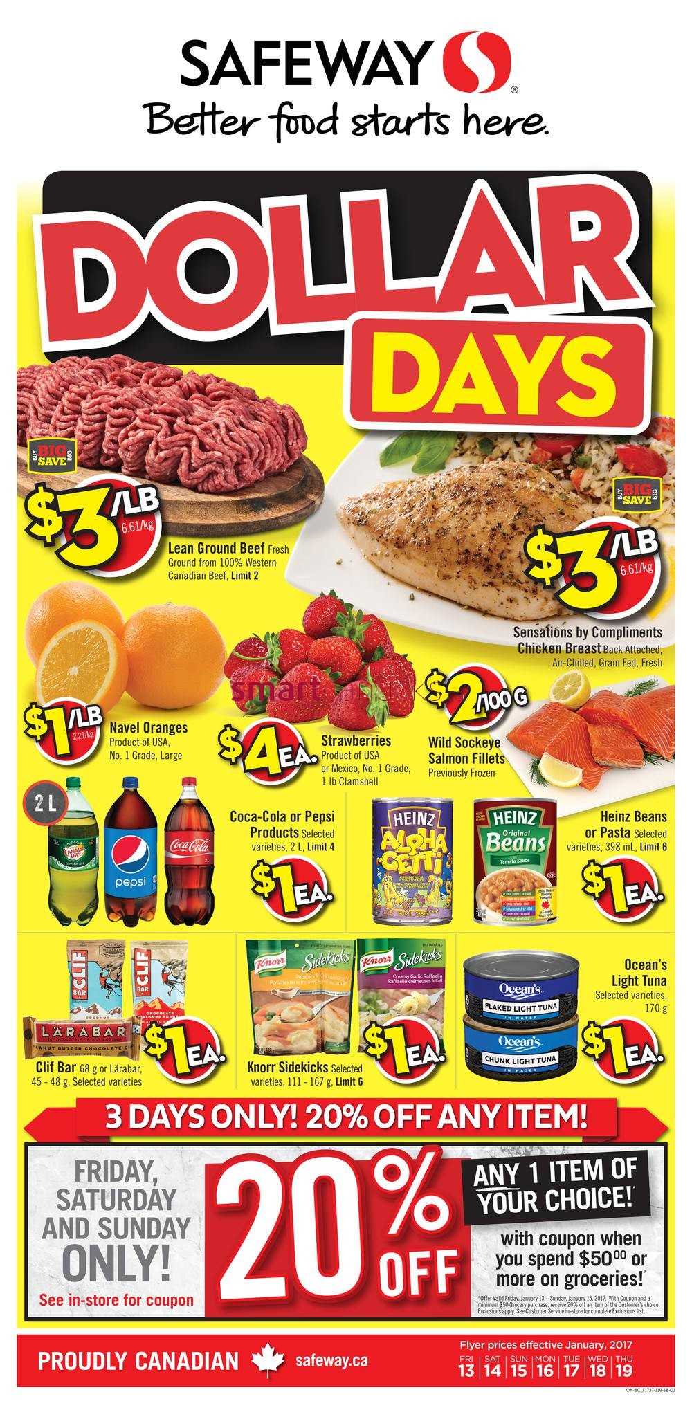 Safeway (BC) Flyer January 13 to 19