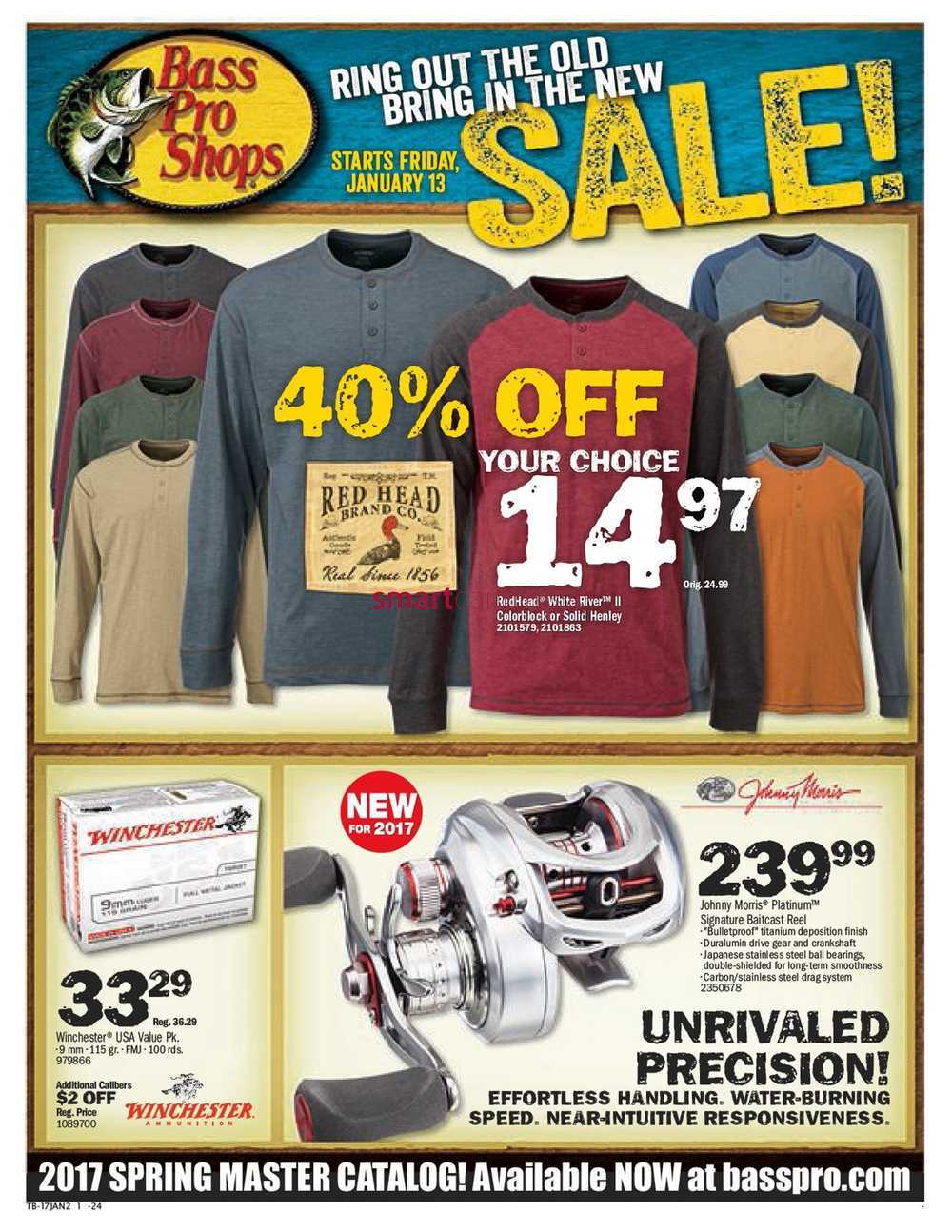 Bass Pro Shops Flyer January 13 To 29