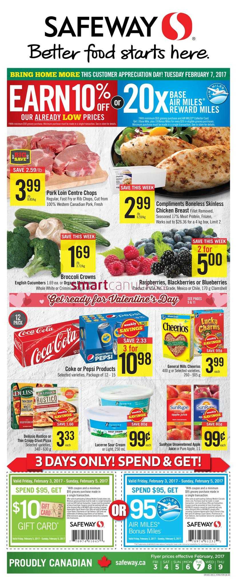 Safeway (BC) Flyer February 3 to 9