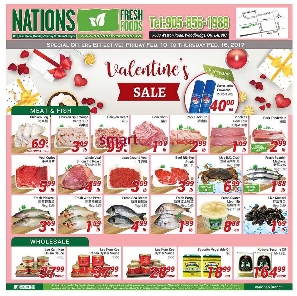 Nations Fresh Foods (Vaughan) Flyer February 10 to 16