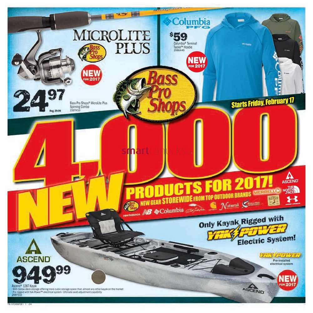 Bass Pro Shops Flyer February 17 to March 5
