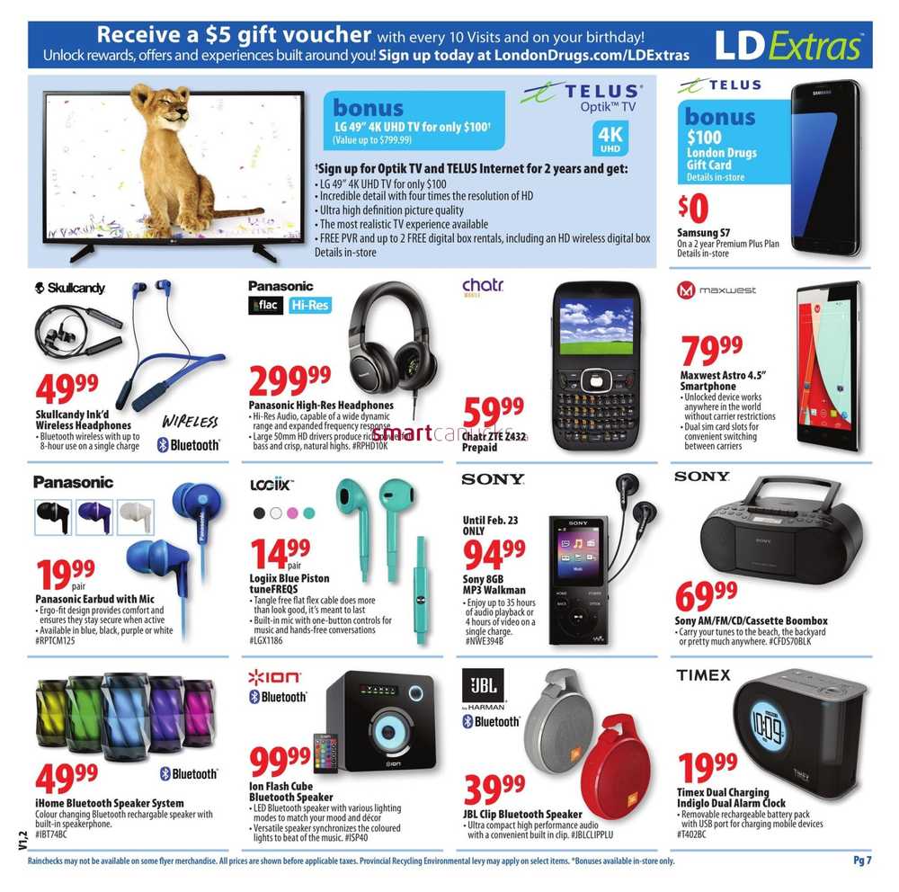 London Drugs Tech Savings Flyer February 17 To March 1