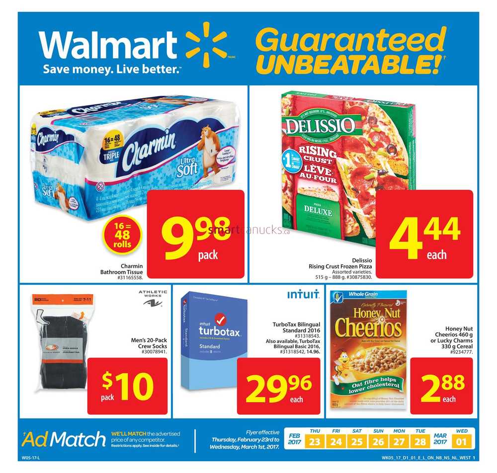 Walmart (West) Flyer February 23 to March 1
