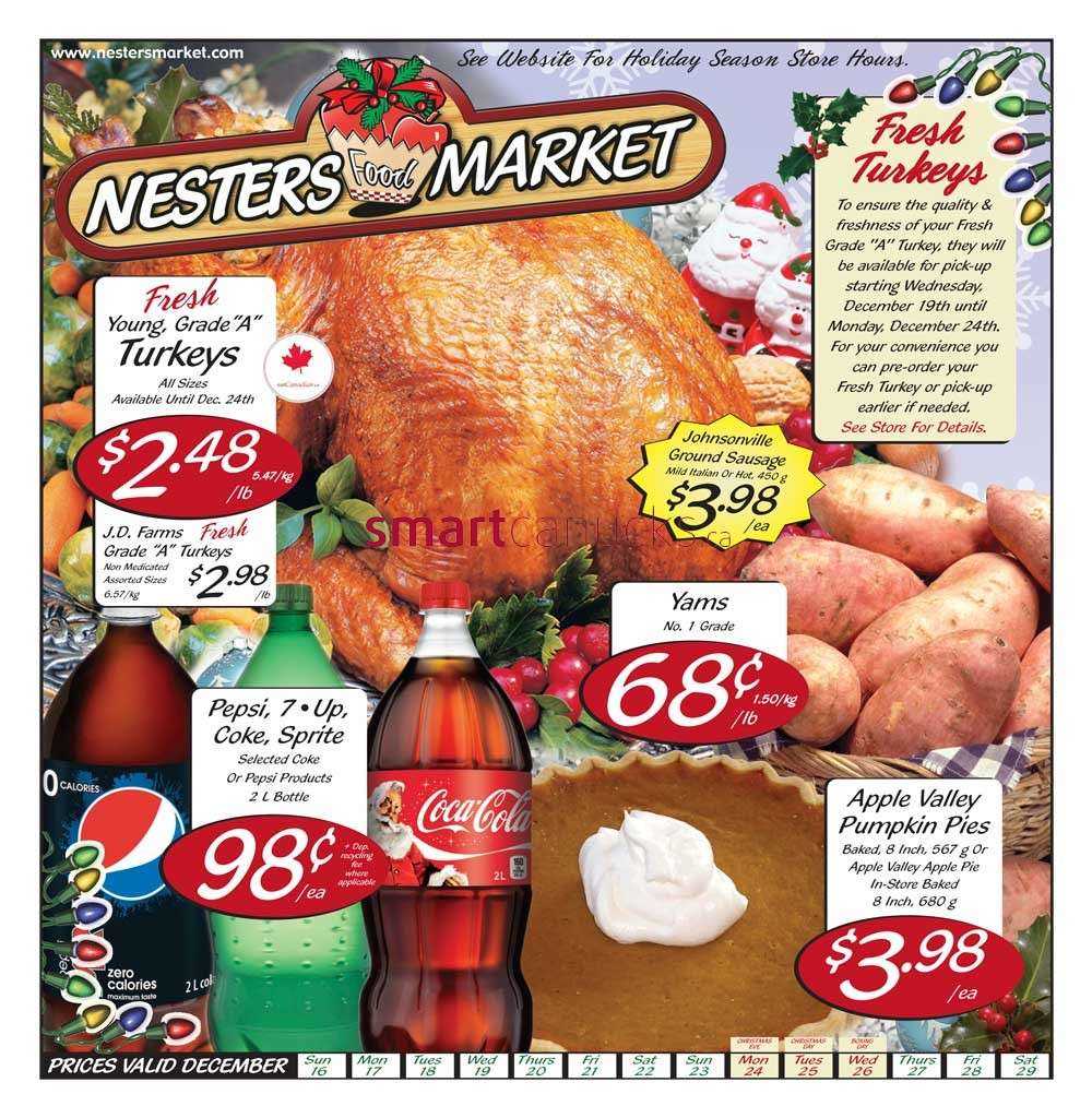 Nesters Market flyer Dec 16 to 29