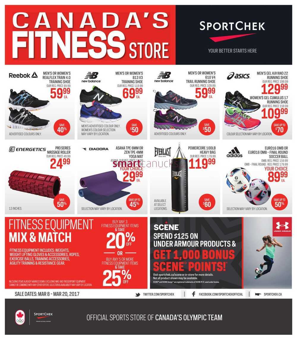 Sport Chek Flyer March 8 To 20