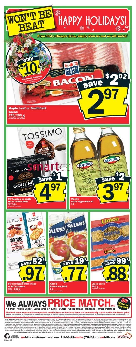 No Frills(ON) flyer Dec 21 to 27