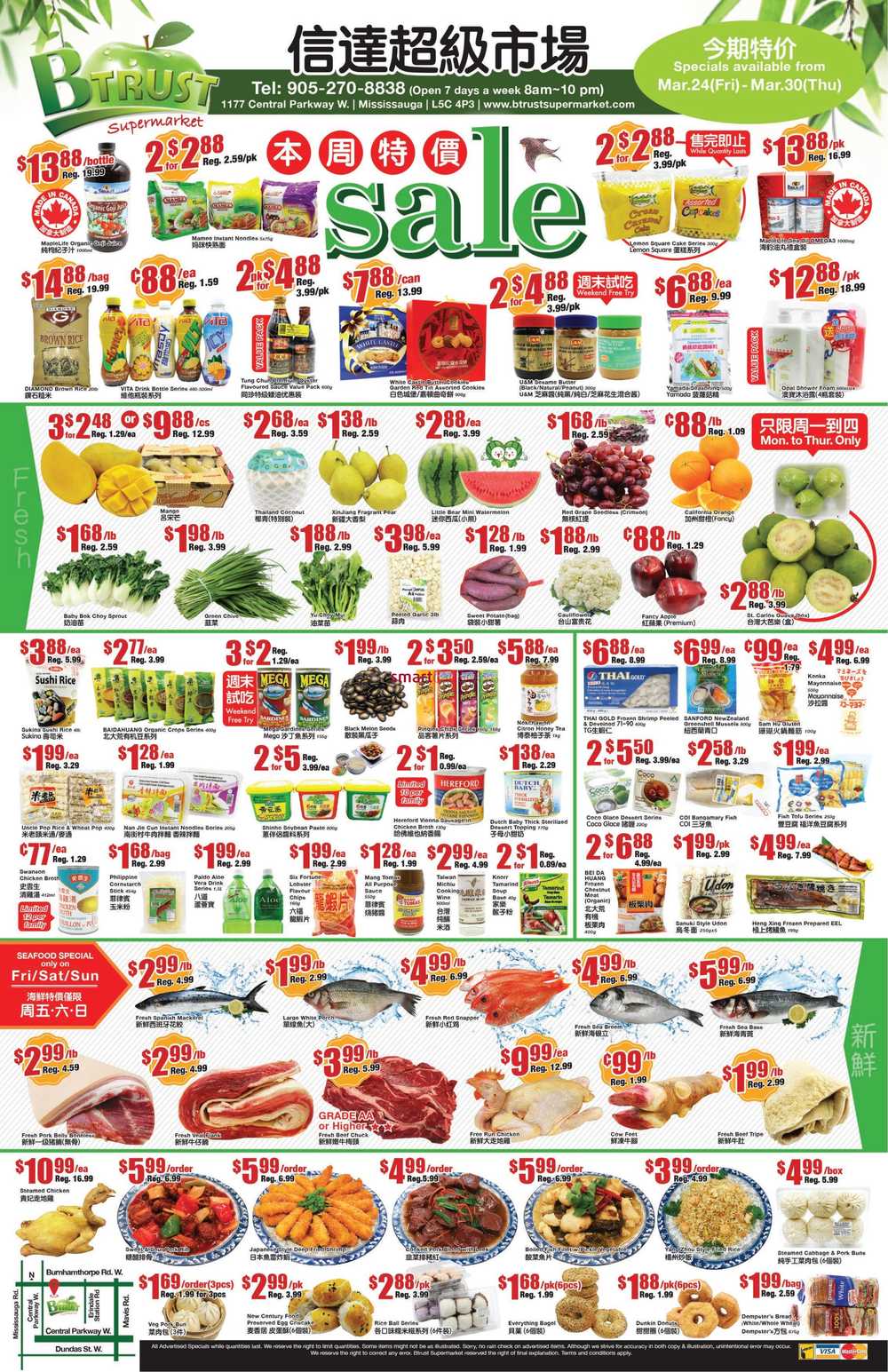 Btrust Supermarket (Mississauga) Flyer March 24 to 30