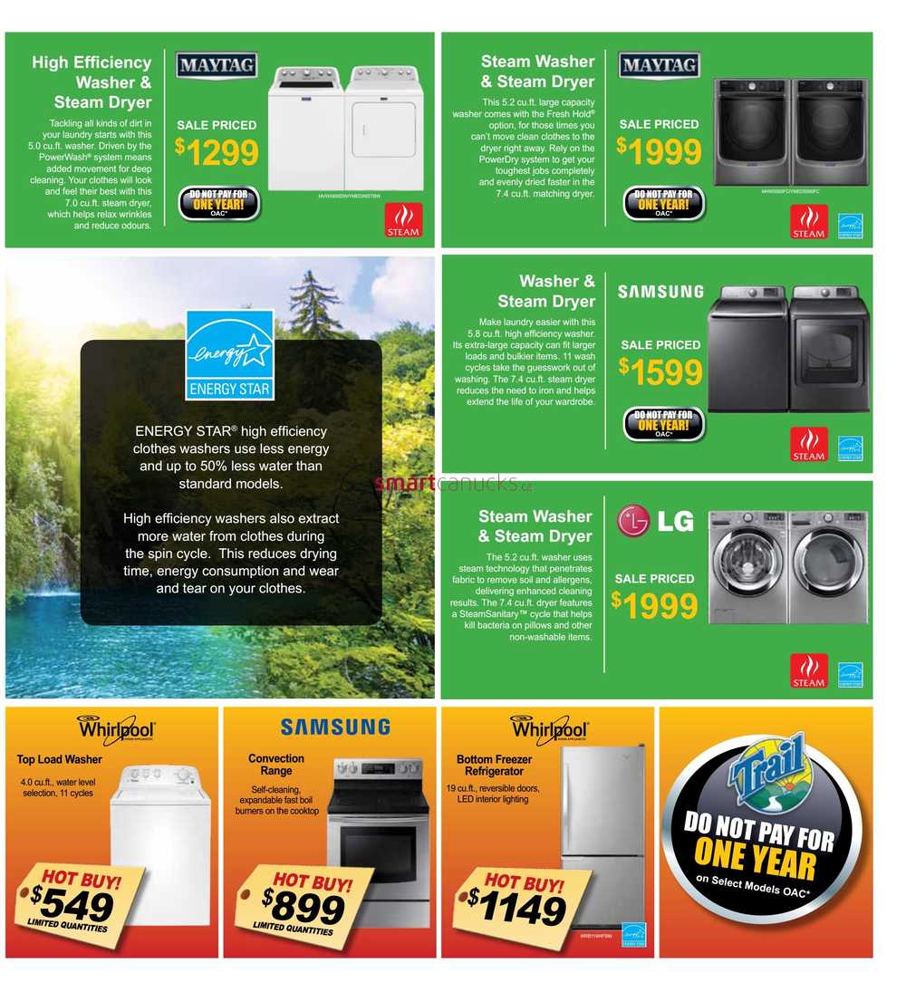 Trail Appliances (Calgary) Flyer April 6 to 15