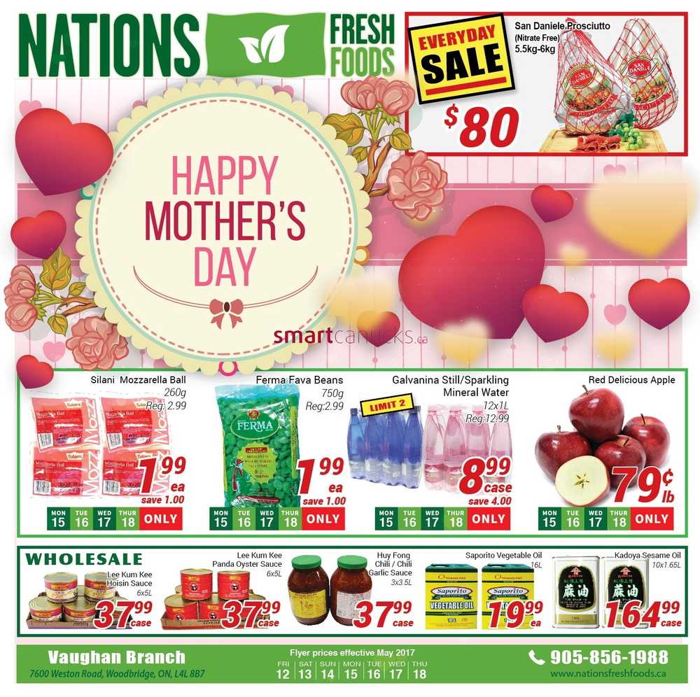 Nations Fresh Foods (Vaughan) Flyer May 12 to 18
