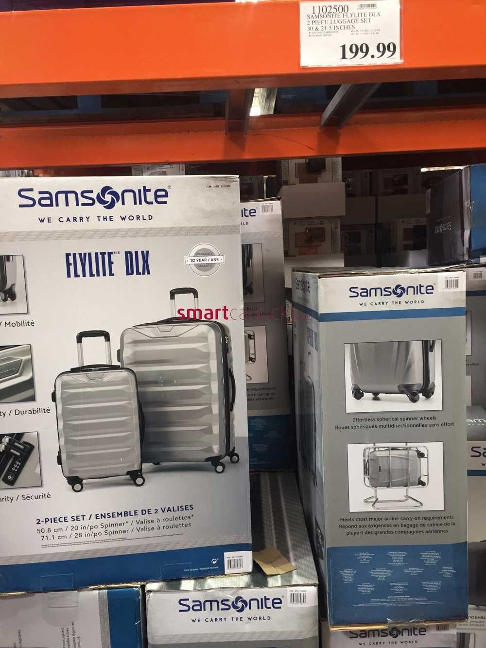 Samsonite flylite cheap dlx review costco