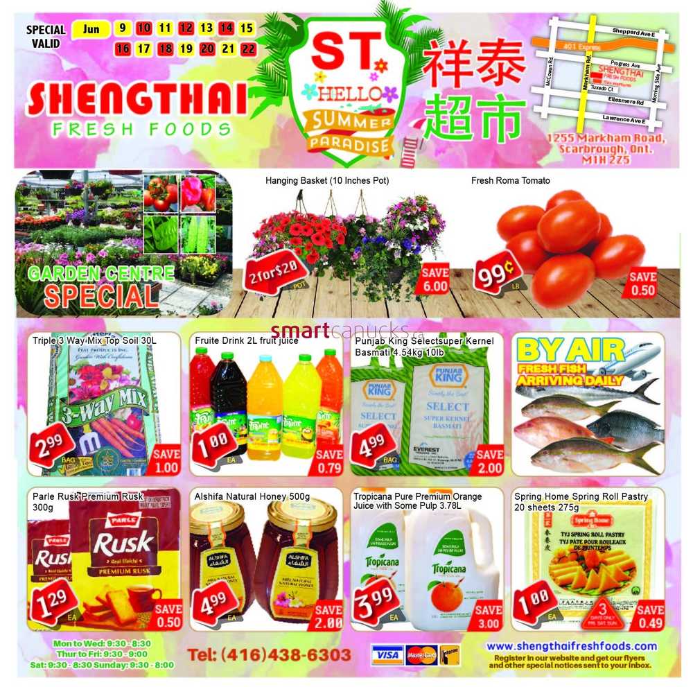 Shengthai Fresh Foods Flyer June 9 to 22
