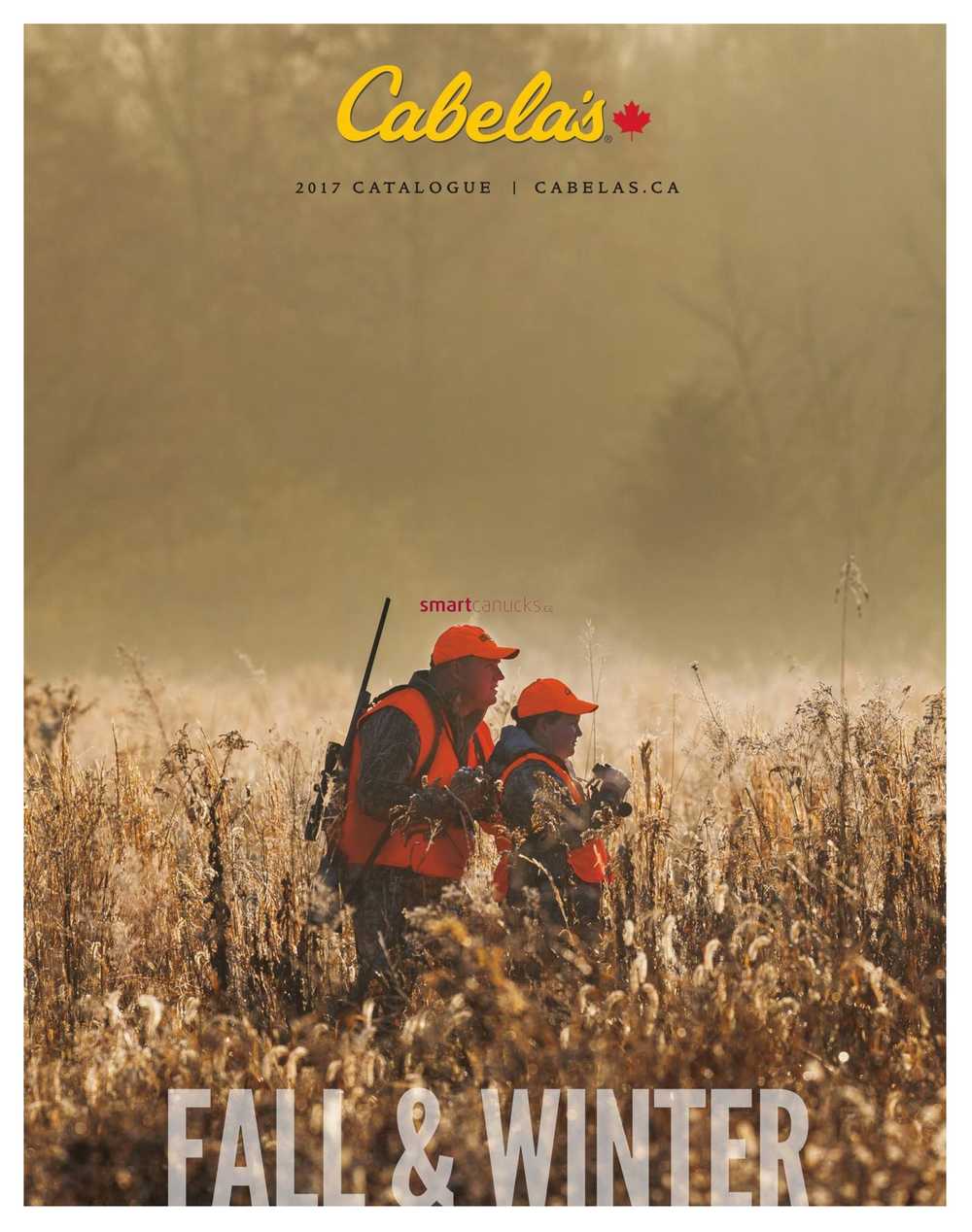 Cabela's Fall Catalogue August 9 to December 31