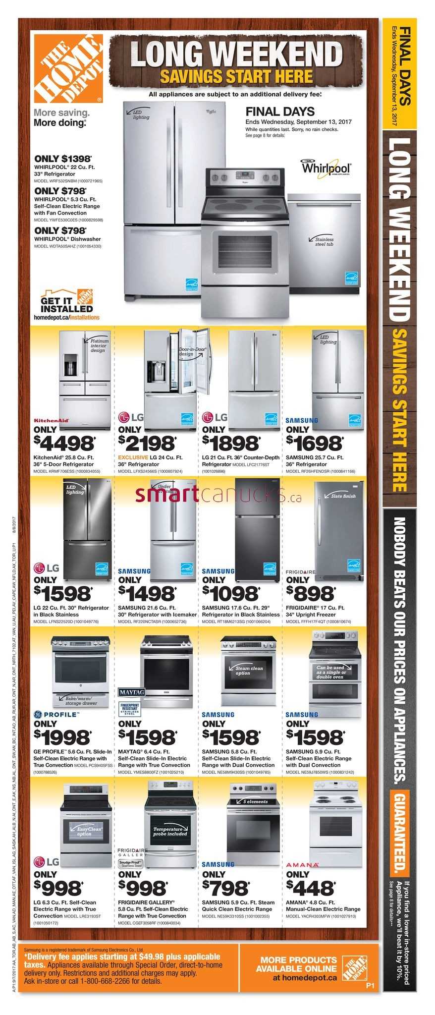 Home Depot (ON) Flyer September 7 to 13