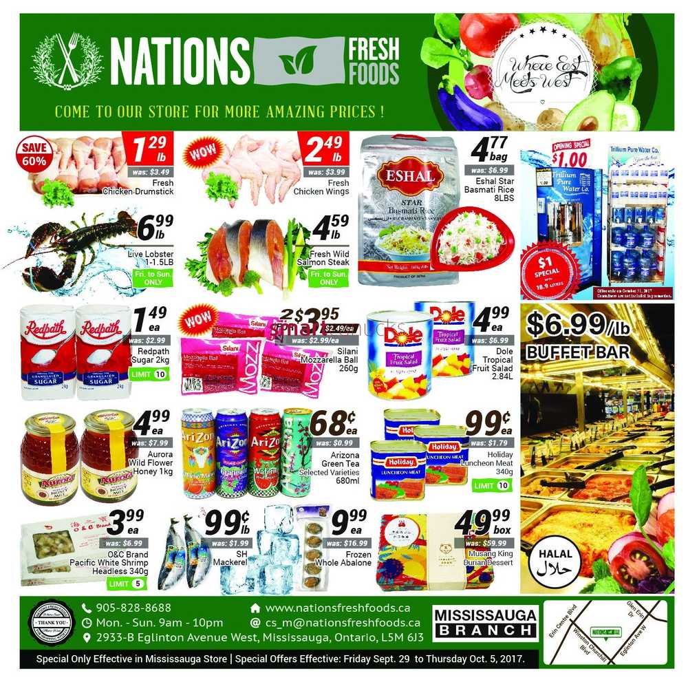 Nations Fresh Foods (Mississauga) Flyer September 29 to October 5