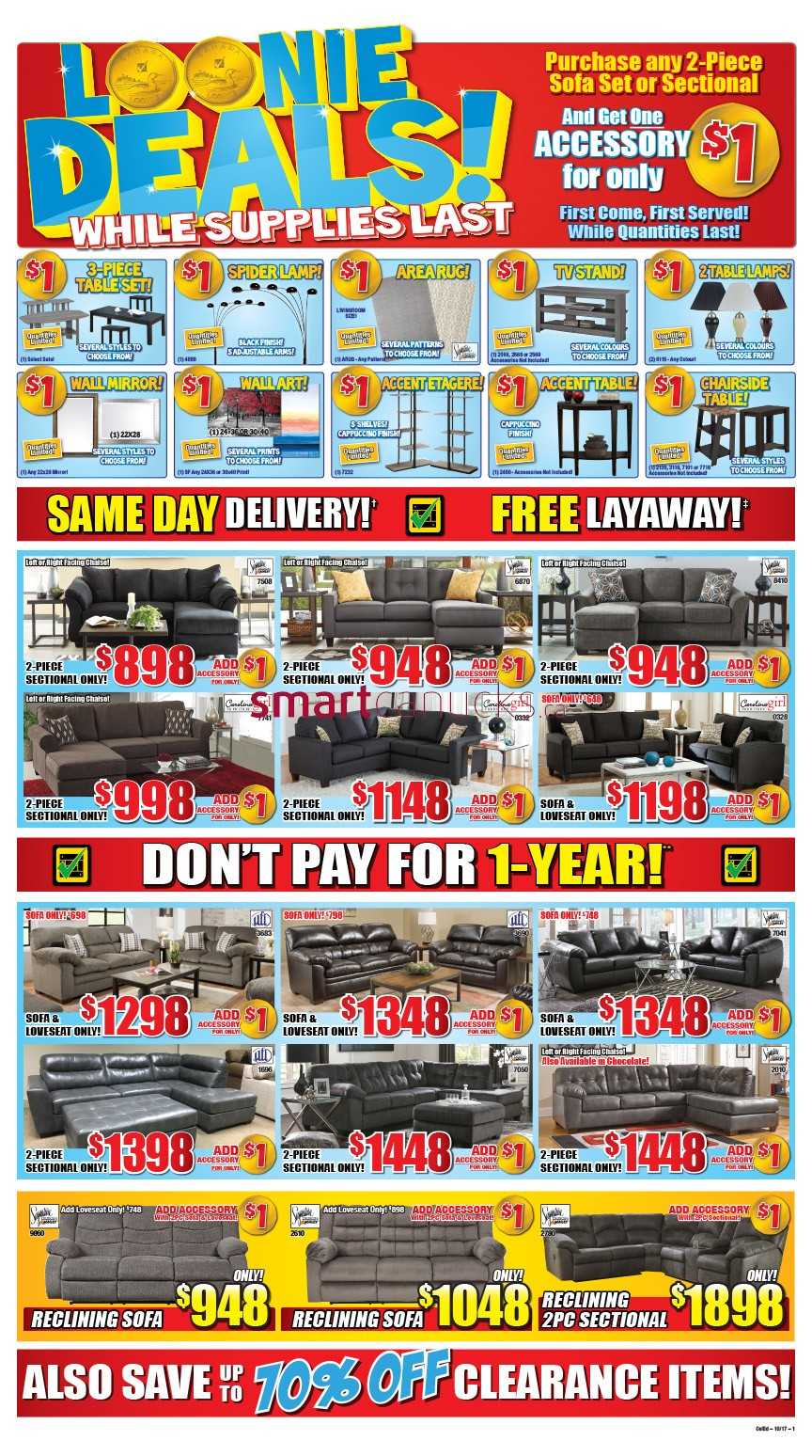 Surplus Furniture & Mattress Warehouse (Calgary) Flyer October 3 to 23