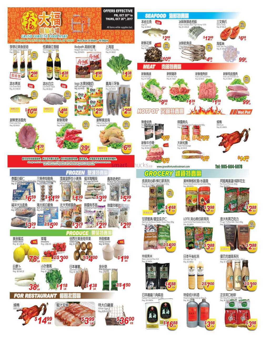 Grand Fortune Food Mart Canada Flyers