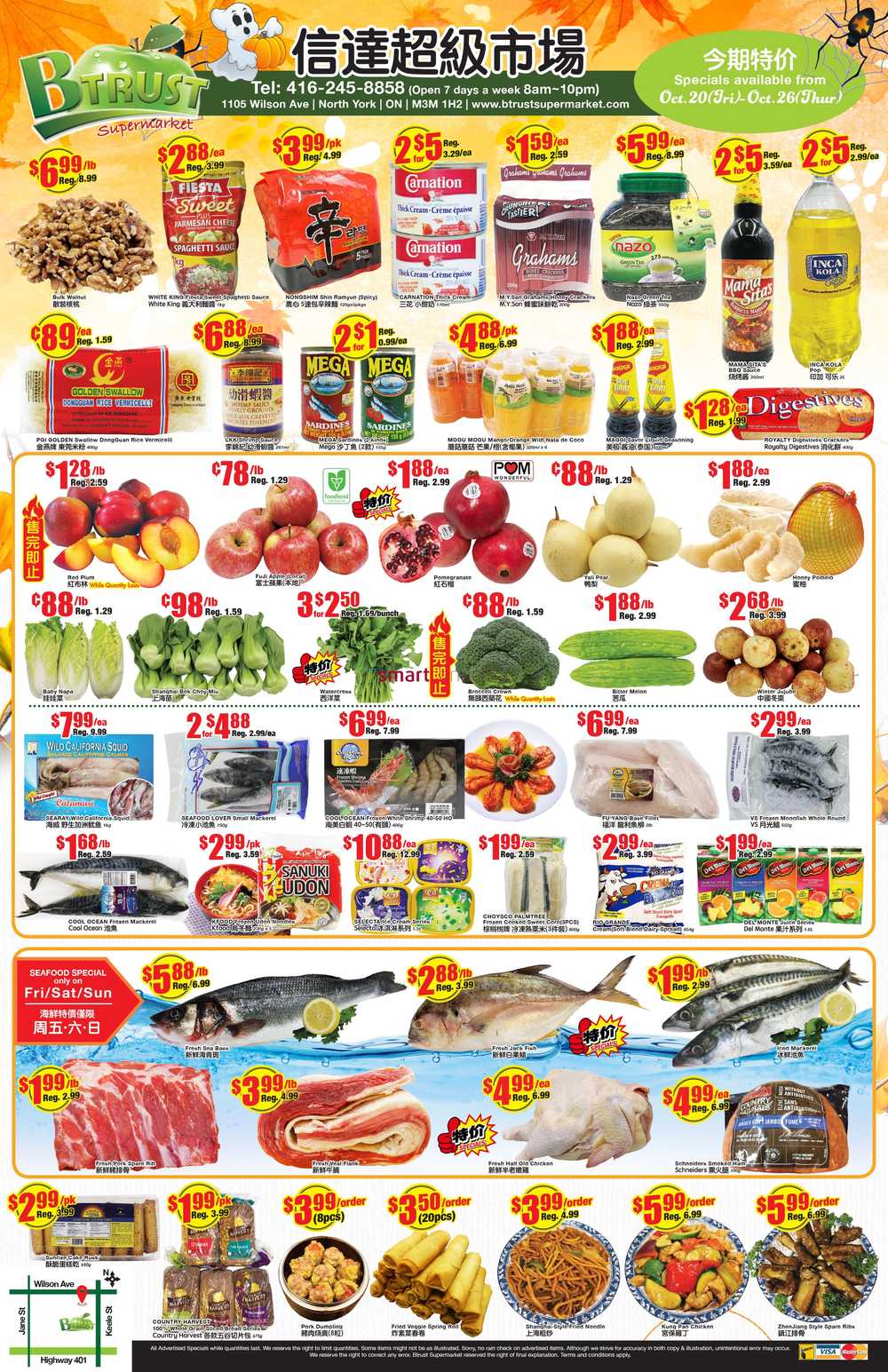 Btrust Supermarket (North York) Flyer October 20 to 26