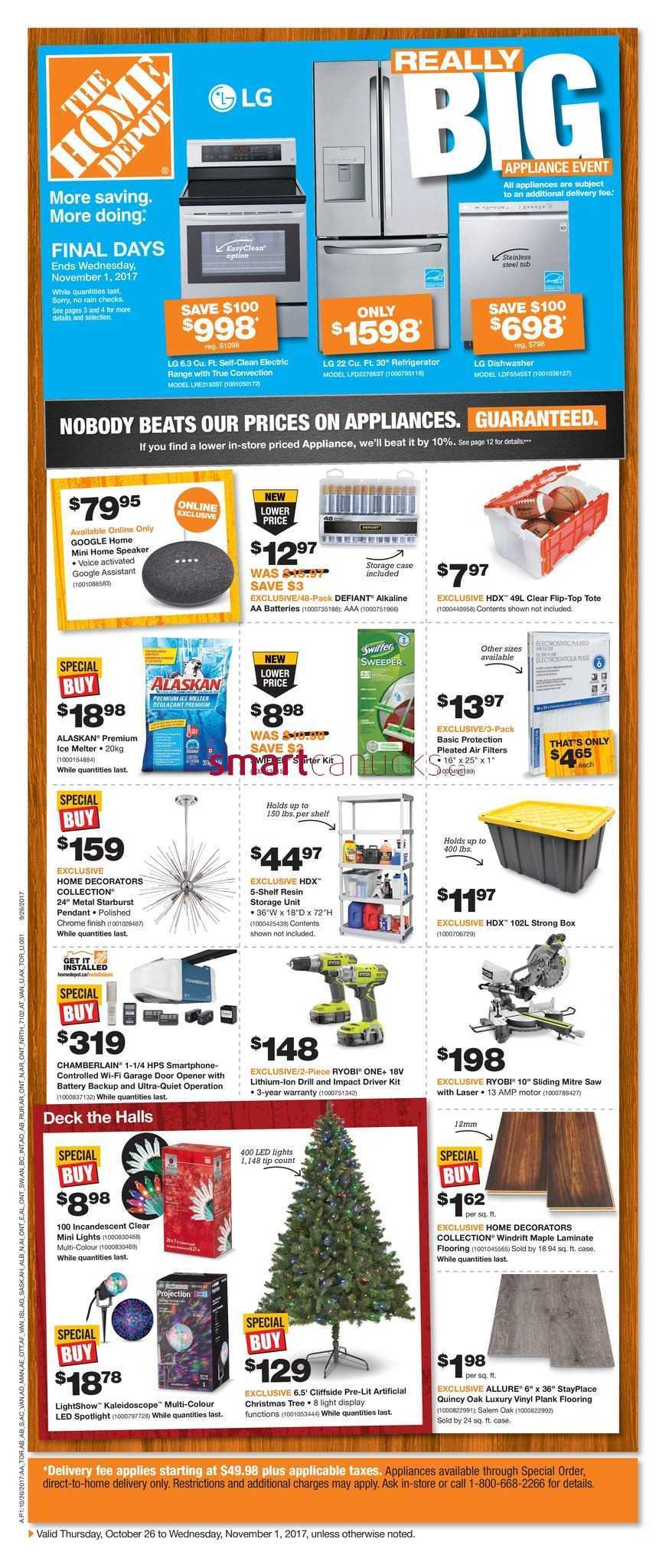 Home Depot Canada Flyers