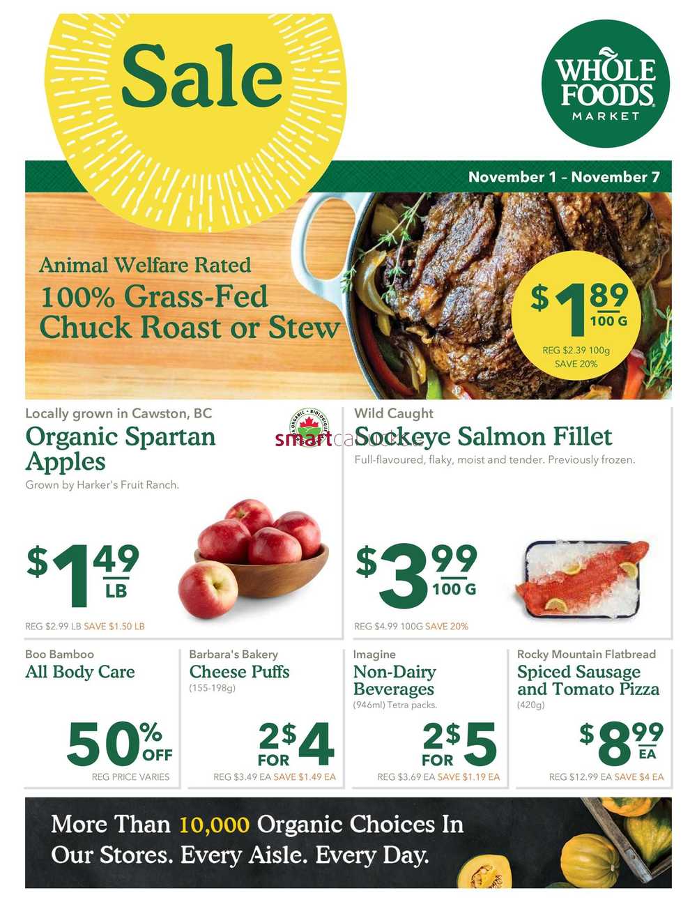 Whole Foods Market West Flyer November 1 To 7
