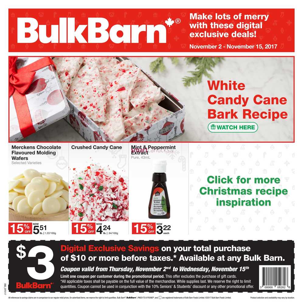 Bulk Barn Flyer November 2 To 15