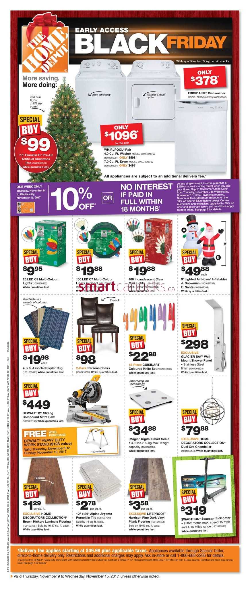 The Home Depot has a special financing offer for Labor Day weekend ...