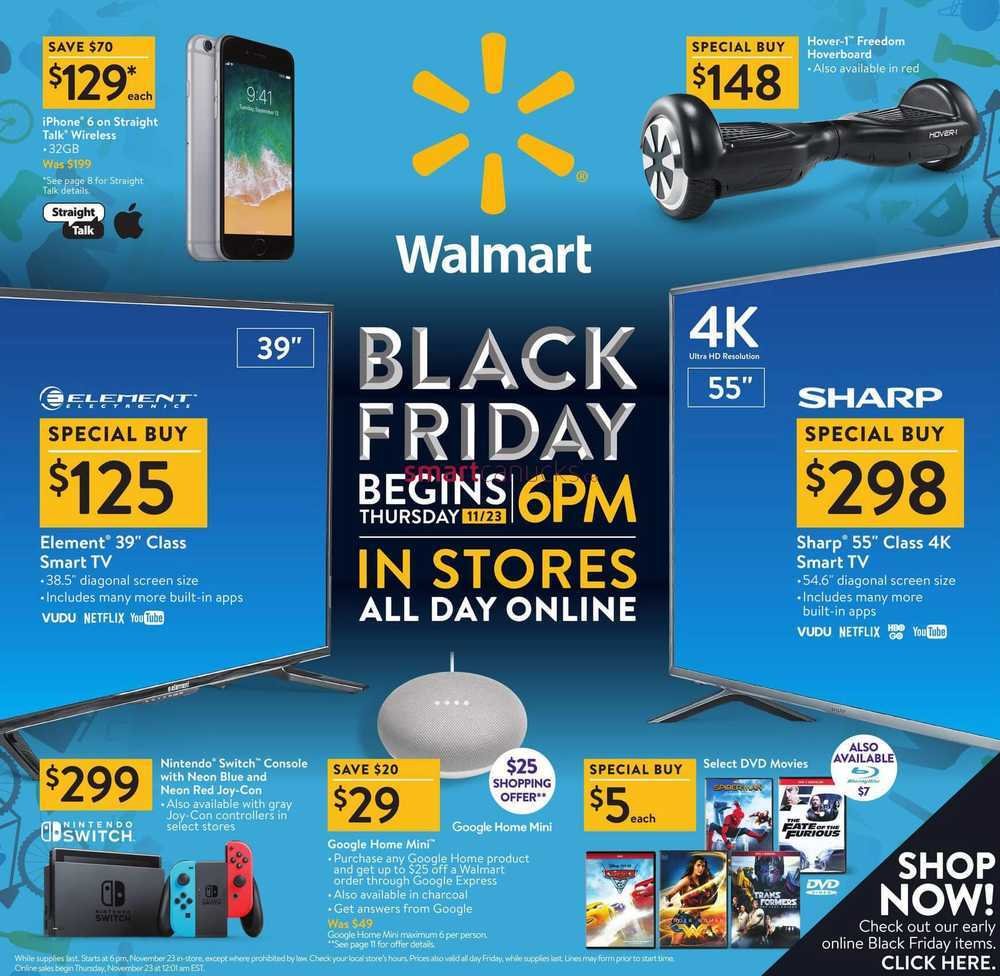 Walmart USA (Not Canada) Black Friday Flyer 2017