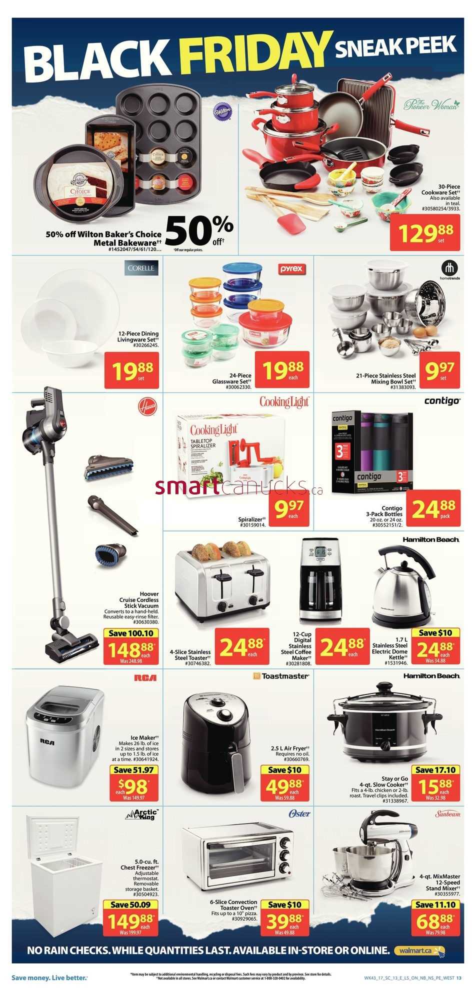 Walmart Canada Black Friday Flyer Deals 2017 Sneak Peek Leaked