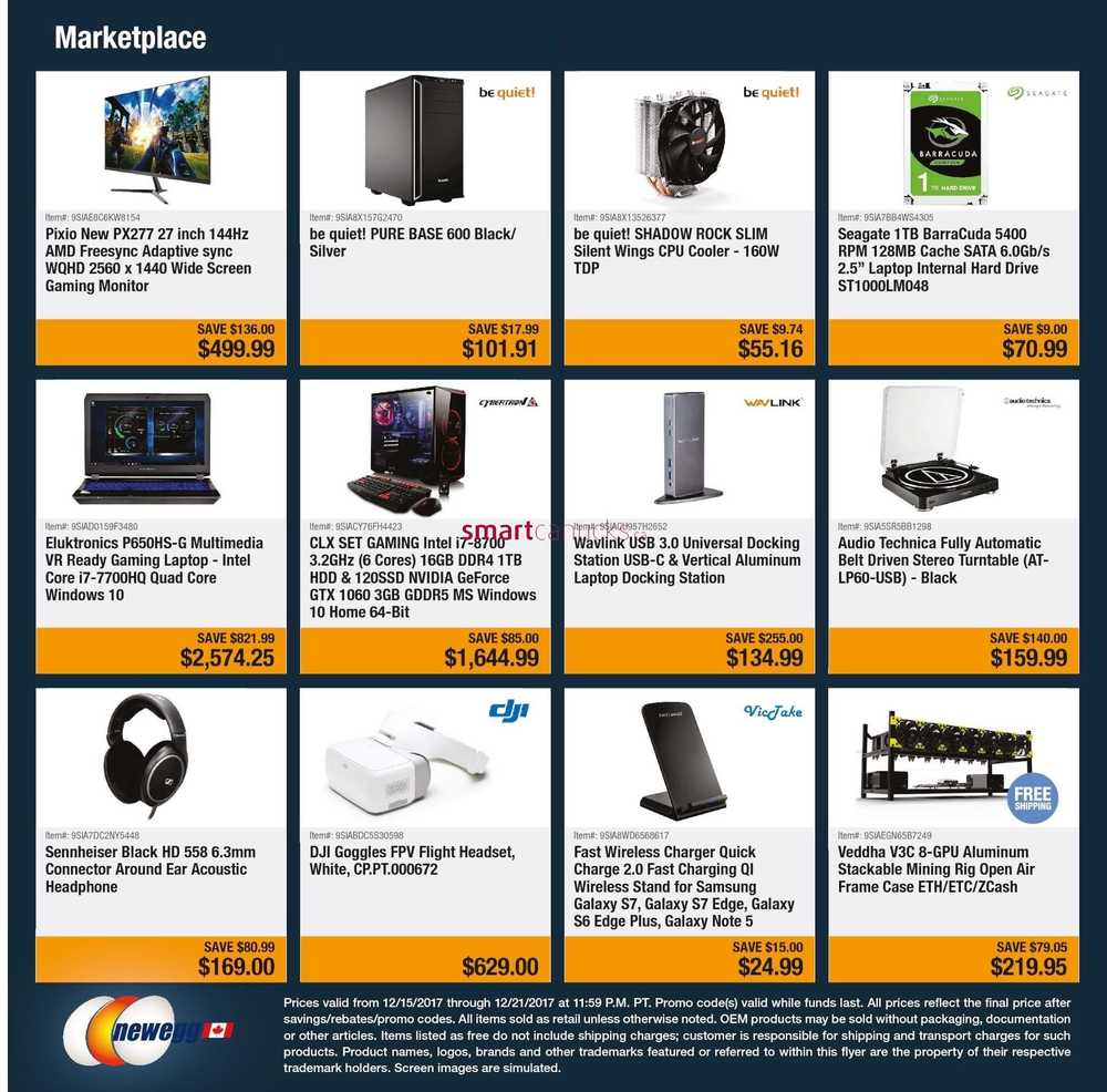 Newegg.ca Flyer December 15 to 21