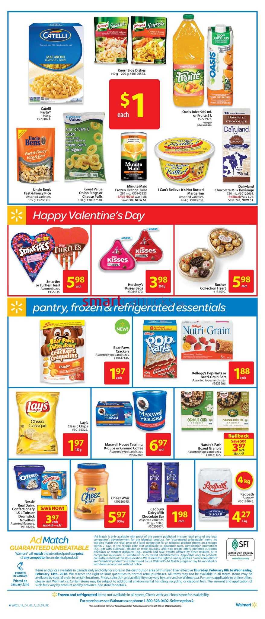 Walmart (West) Flyer February 8 to 14