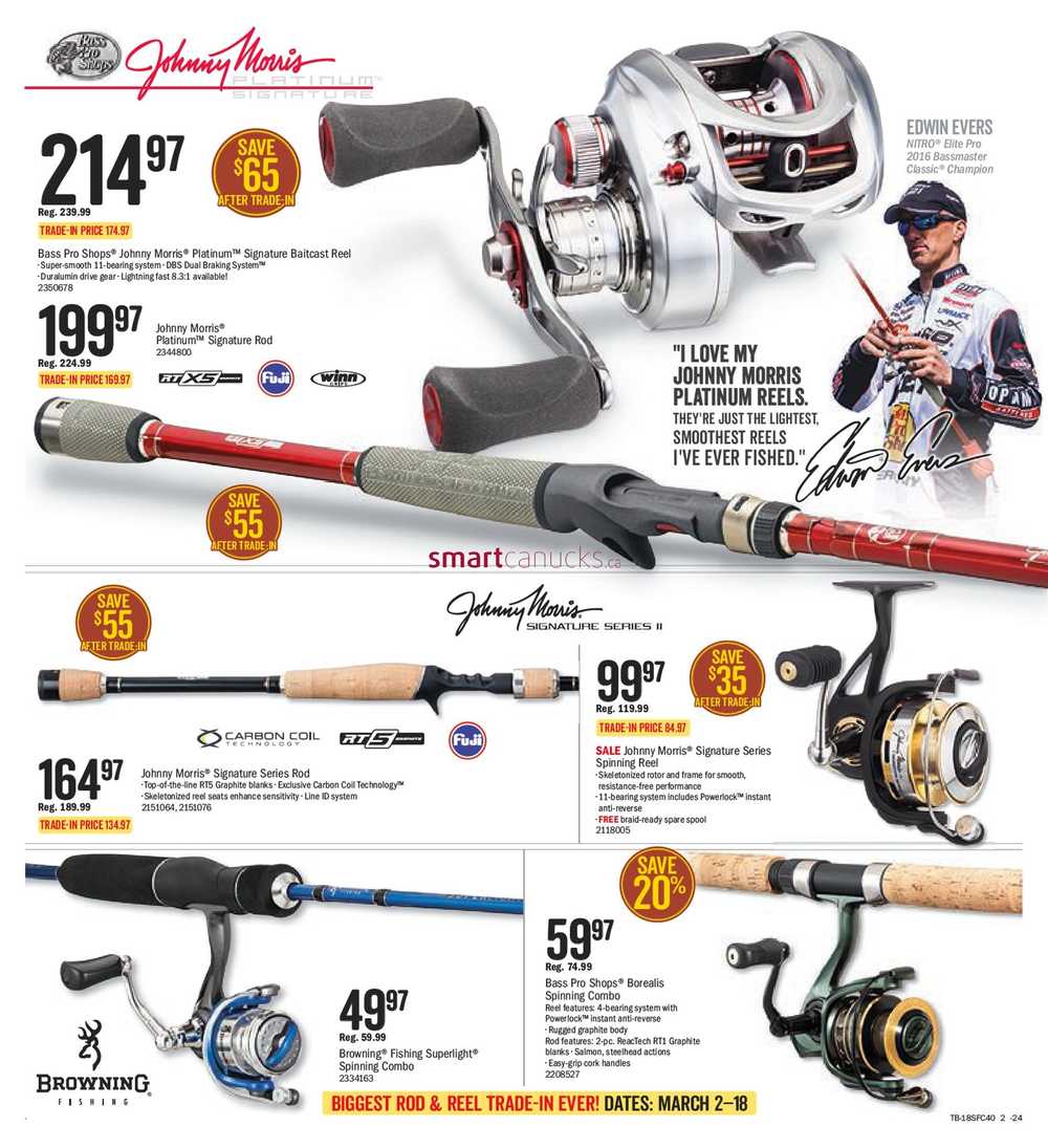 Bass Pro Shops Flyer March 2 to 18