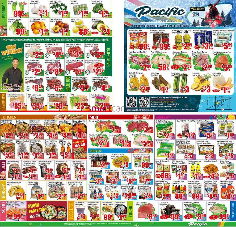 Pacific Fresh Food Market Flyer February 23 to March 1