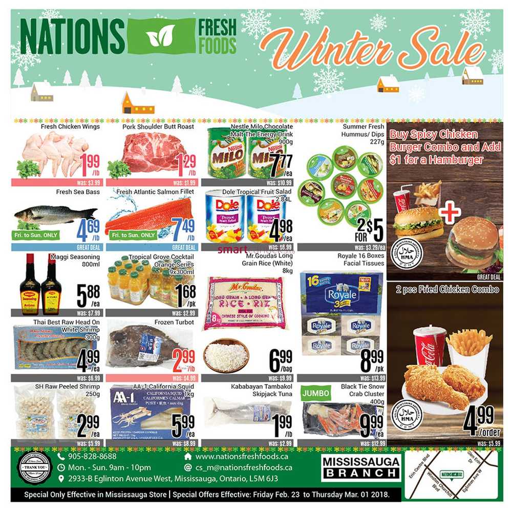 Nations Fresh Foods (Mississauga) Flyer February 23 to March 1